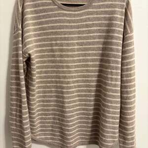 Women’s Philosophy Cashmere Neutral Striped Sweater
